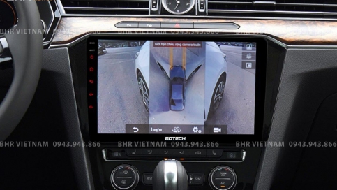 Màn hình DVD Android liền camera 360 Volkswagen Passat 2016 - nay | Gotech GT360 Plus